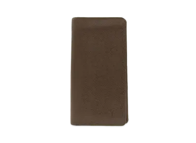 Louis Vuitton Praza Wallet Taiga "Grizzly"