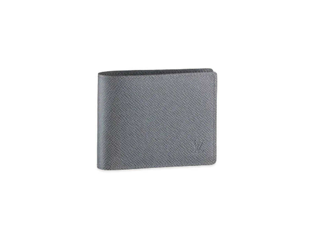 Louis Vuitton Compact Wallet Taiga "Glacier"