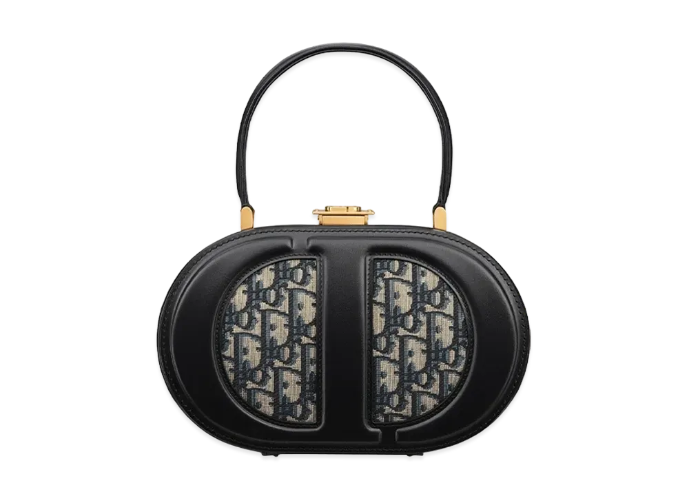 Dior CD Signature Oval Bag "Blue"