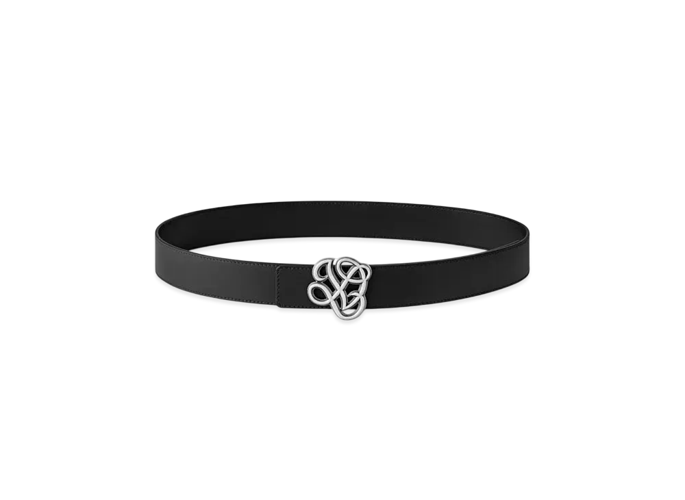 Louis Vuitton LV Dynasty 35MM Reversible Belt "Noir"