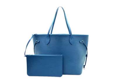 Louis Vuitton Neverfull MM Epi Leather "Cyan"