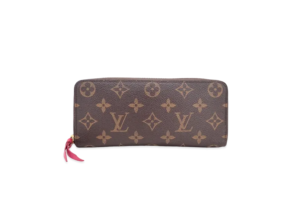 Louis Vuitton Clemence Wallet Monogram "Hot Pink"