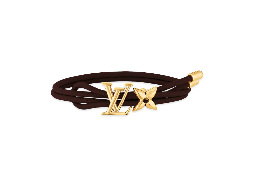 Louis Vuitton Bracelet LV Bloom "Oxblood"