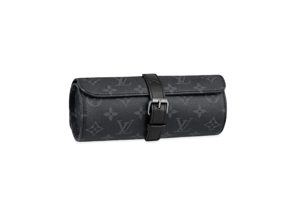 Louis Vuitton Etui 3 Montre Monogram Eclipse