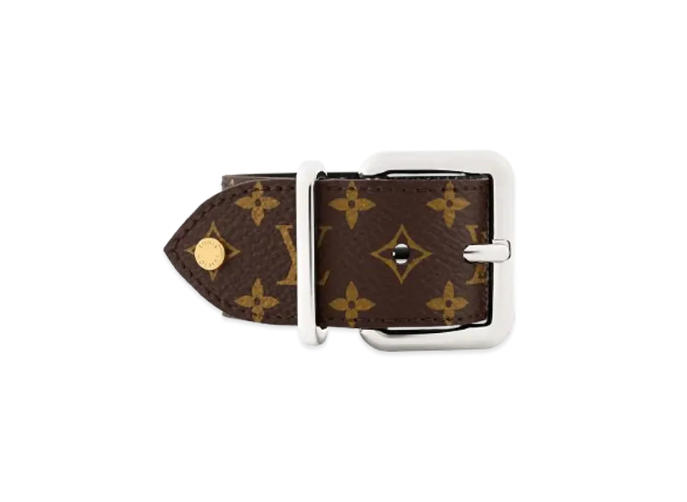 Louis Vuitton LV Emblem Cuff Monogram Canvas