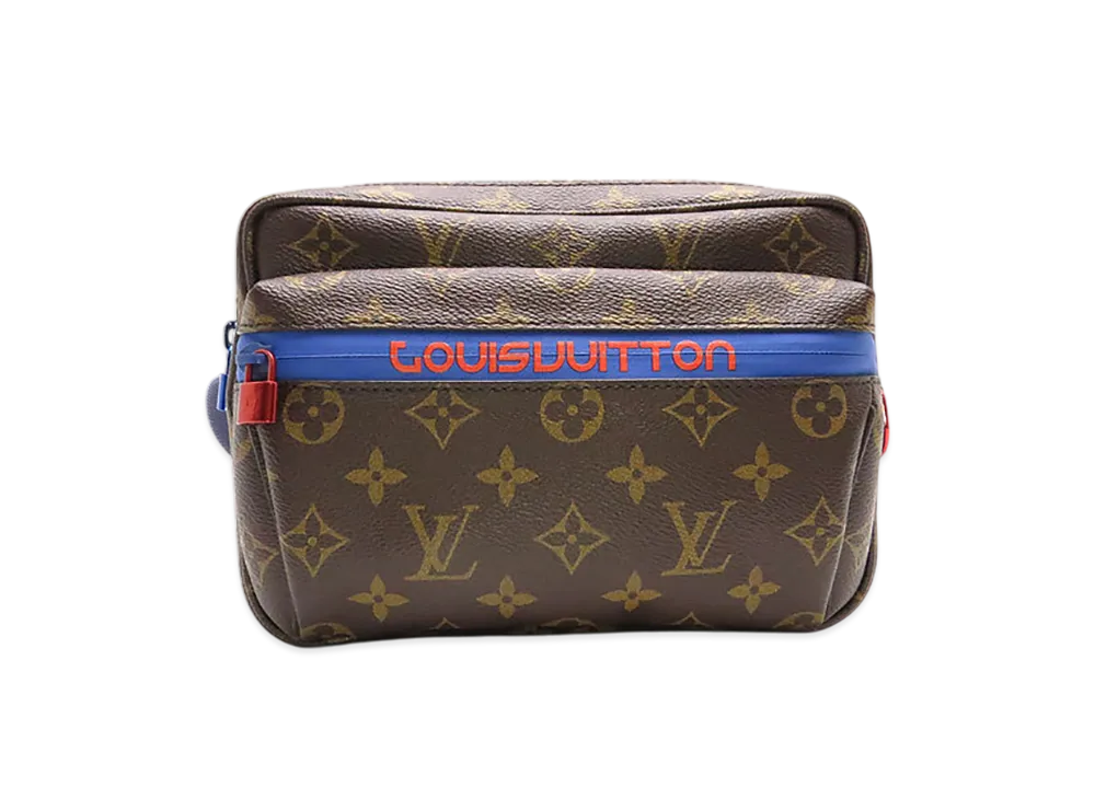 Louis Vuitton Pacific Bum Bag Monogram Canvas "Brown/Blue"
