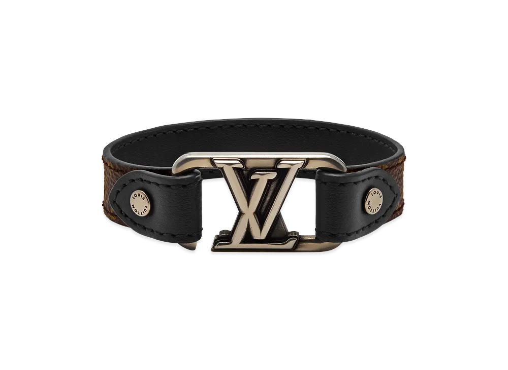 Louis Vuitton LV Slim Dimension Reversible Bracelet "Ebene"