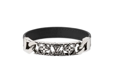Louis Vuitton LV Label Bracelet "Black"