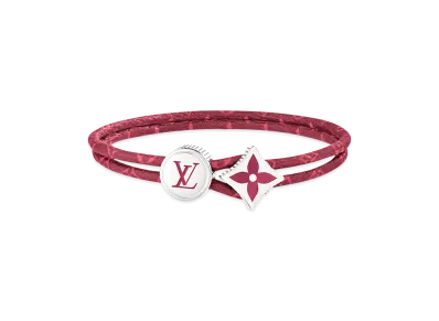 Louis Vuitton Catch It Monogram Heritage Bracelet "Pondichery/Pink"