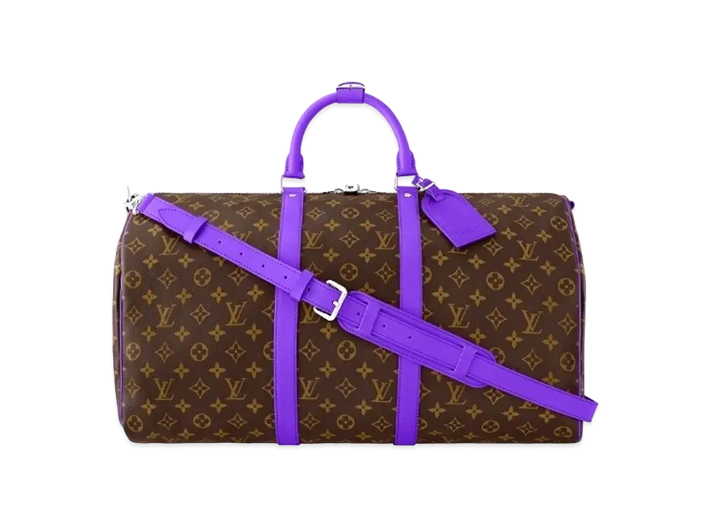 ルイヴィトン キーポル・バンドリエール 50 モノグラム・マカサー