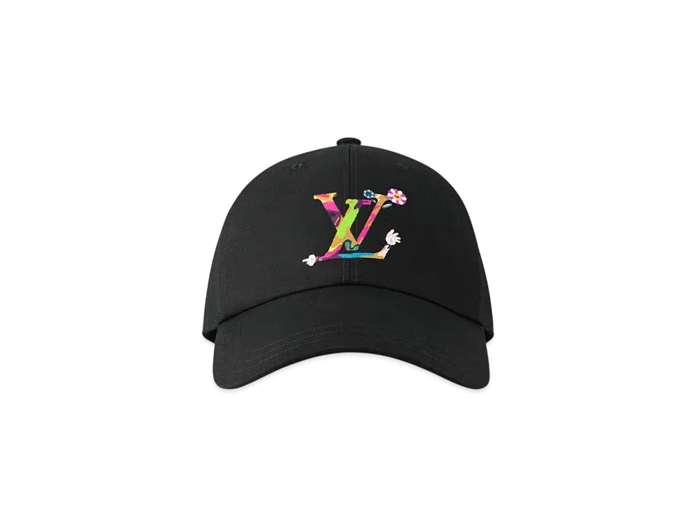 Louis Vuitton x Takashi Murakami Superflat Cap "Noir"