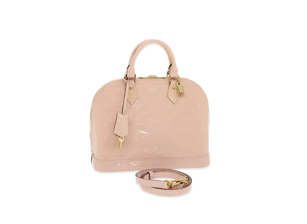 Louis Vuitton Alma PM Monogram Vernis "Rose Velours"
