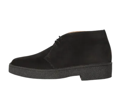 Tricker's M5265 "Black Hydro Nubuck" (Crepe Sole)