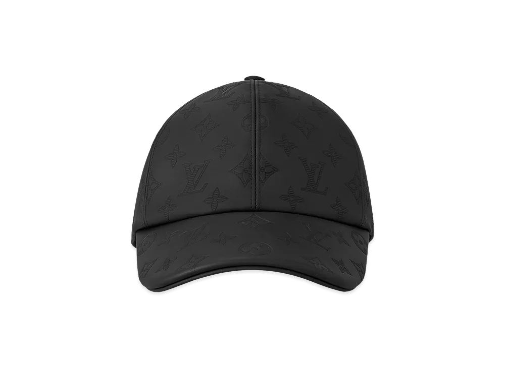 Louis Vuitton Cap Monogram Shadow "Black"