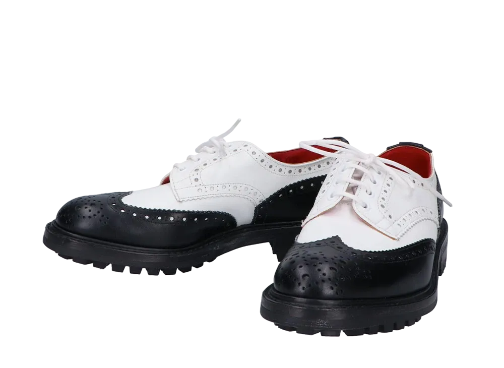 Tricker’s x JUNYA WATANABE COMME des GARCONS MAN Wing Tip Leather "White" M5633