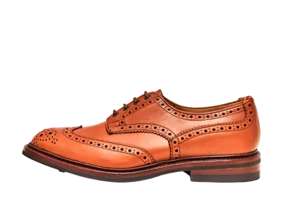 Tricker’s Bourton 4444 Gorse Calf Leather "C-Shade Tan" M5633 Dainite Sole