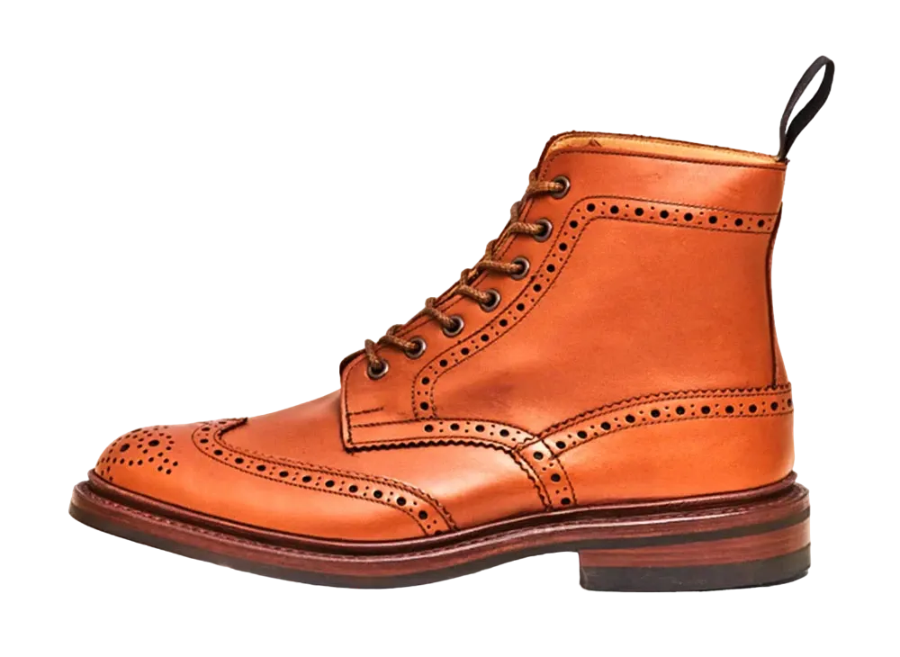 Tricker’s Stow 4497S Gorse Calf Leather "C-Shade Tan" M5634 Dainite Sole