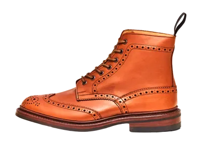 Tricker’s Stow 4497S Gorse Calf Leather "C-Shade Tan" M5634 Dainite Sole