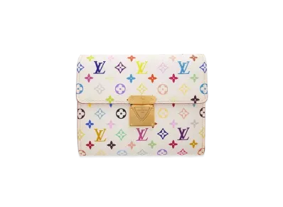 Louis Vuitton Koala Wallet Monogram Multicolor "Blanc"