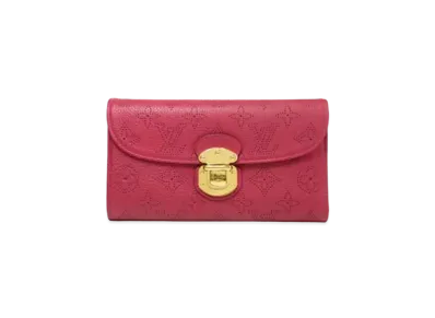 Louis Vuitton Amelia Wallet Mahina "Grena"