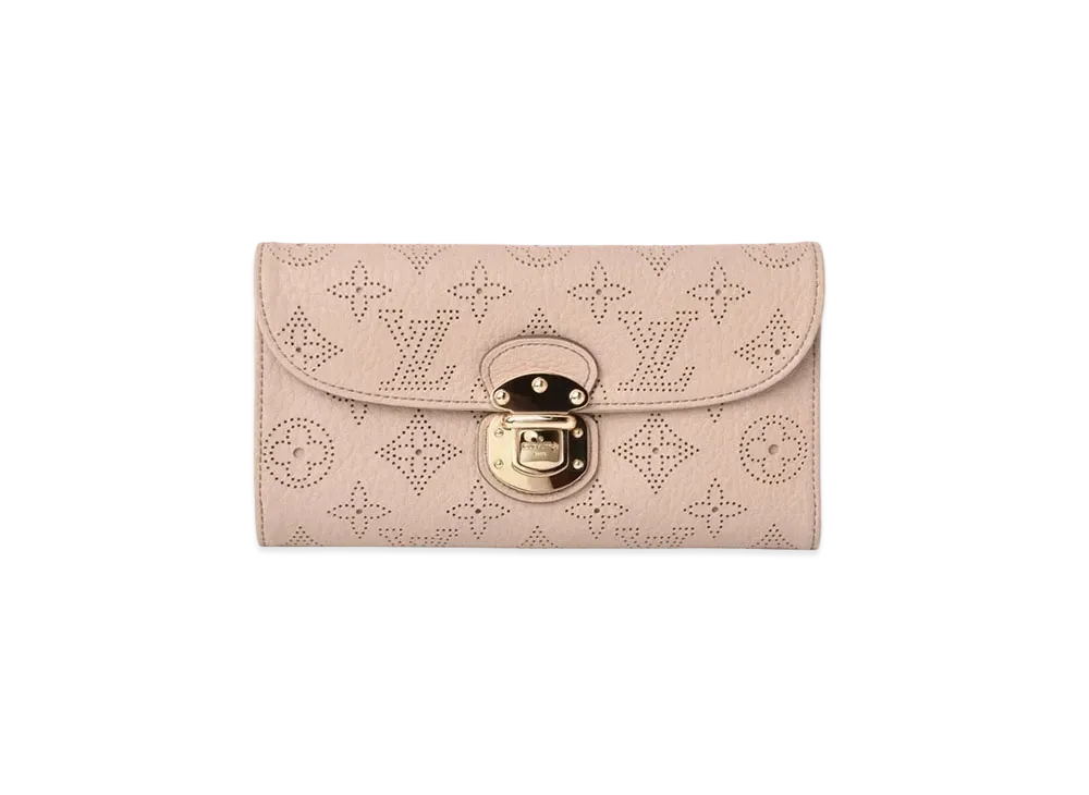 Louis Vuitton Amelia Wallet Mahina "Sable"