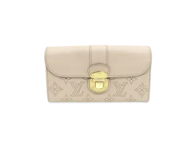 Louis Vuitton Iris Wallet Mahina "Sable"