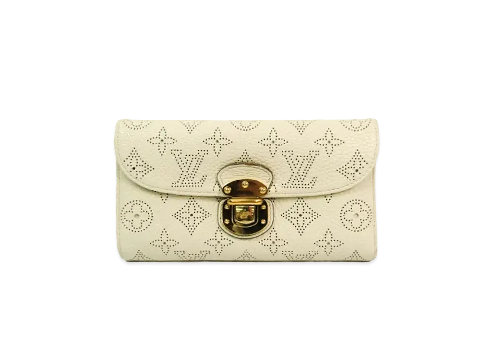 Louis Vuitton Amelia Wallet Mahina "Coquille"