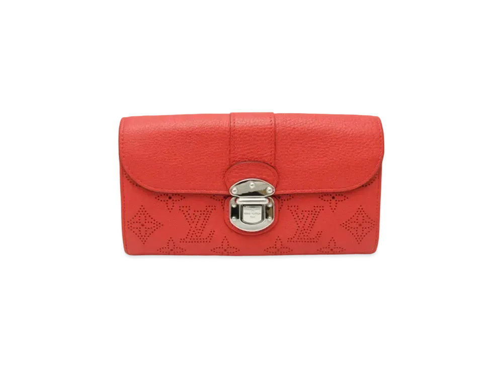 Louis Vuitton Iris Wallet Mahina "Corail"