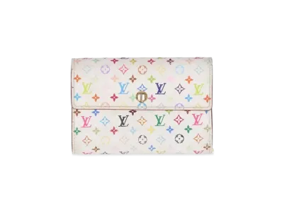 Louis Vuitton Alexandra Wallet Monogram Multicolor "Blanc"