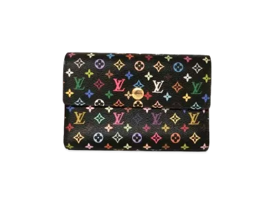 Louis Vuitton Alexandra Wallet Monogram Multicolor "Noir"