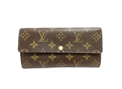Louis Vuitton Sarah Wallet Leopard Monogram "Blue Infini"
