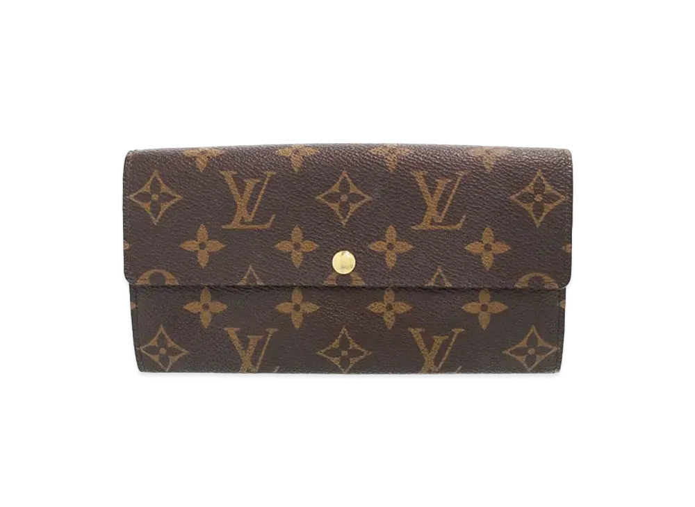 Louis Vuitton Sarah Wallet Leopard Monogram "Broncorail"