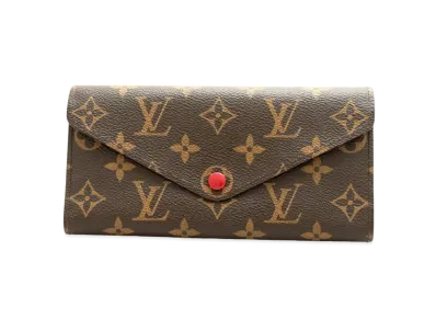 Louis Vuitton Josephine Wallet Monogram "Rouge"