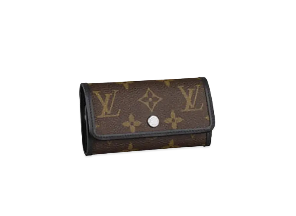Louis Vuitton 6 Key Holder Monogram Macassar