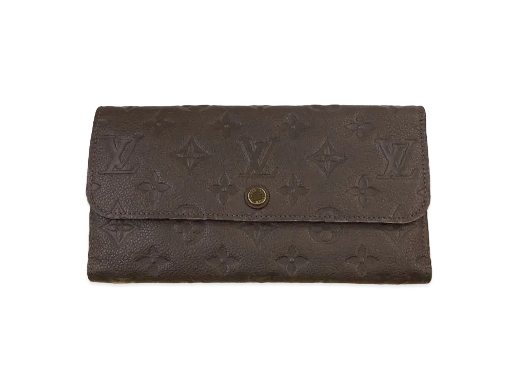 Louis Vuitton Scret Rond Wallet Monogram Empreinte Leather "Ombre"