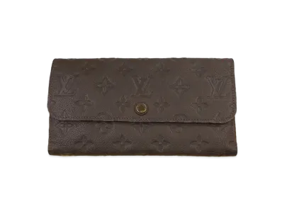 Louis Vuitton Scret Rond Wallet Monogram Empreinte Leather "Ombre"
