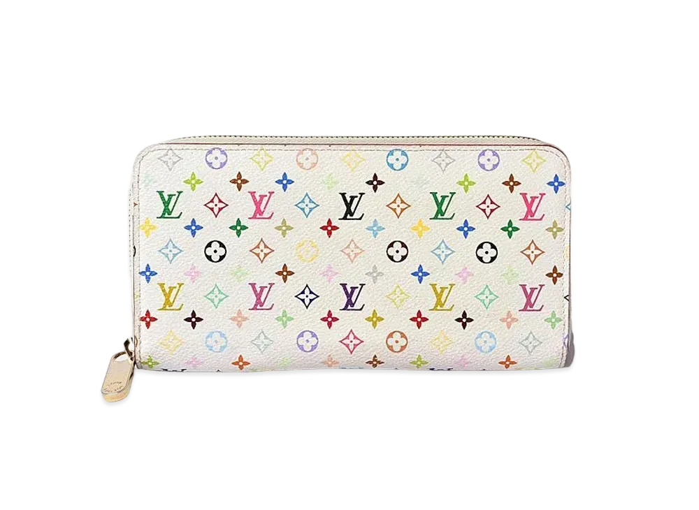 Louis Vuitton Zippy Wallet Monogram Multicolor "Orange"