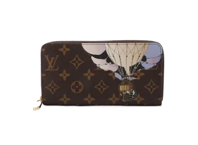 Louis Vuitton Zippy Wallet "Turquoise" Monogram