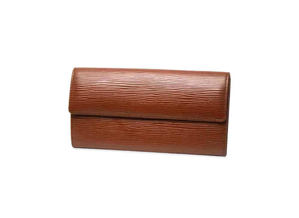 Louis Vuitton Sarah Wallet Epi "Cacao"