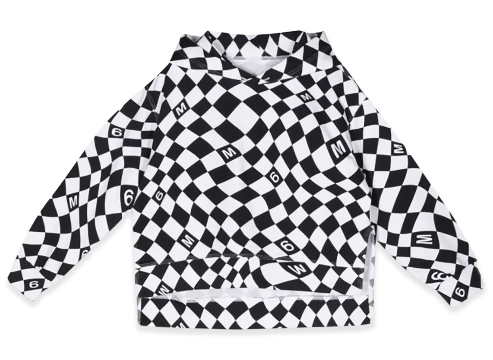MM6 Maison Margiela Kids Optical Sweatshirt "Black"