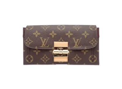 Louis Vuitton Elysee Wallet Monogram "Bordeaux"