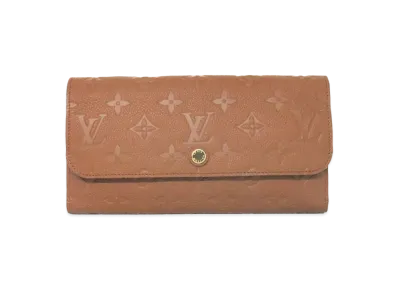 Louis Vuitton Virtuose Wallet Monogram Empreinte Leather "Havane"