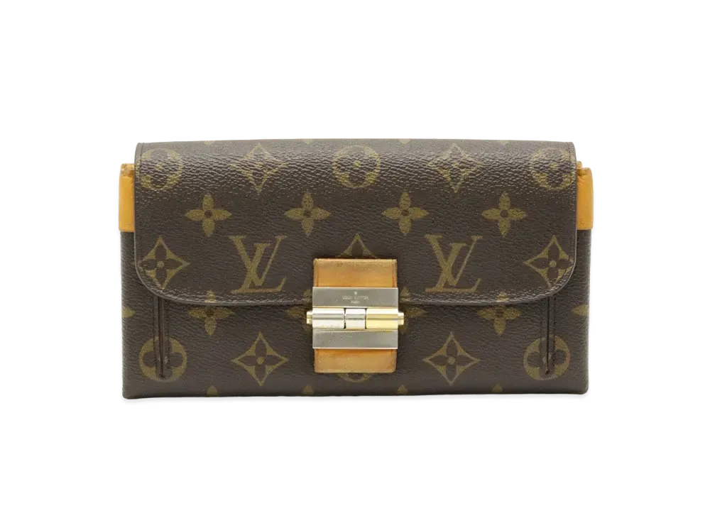 Louis Vuitton Elysee Wallet Monogram "Saffron"