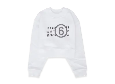 MM6 Maison Margiela Kids Sweatshirt "White"