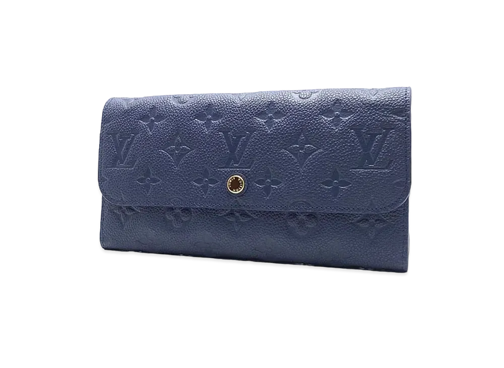 Louis Vuitton Virtuose Wallet Monogram Empreinte Leather "Celeste"