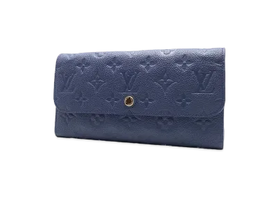 Louis Vuitton Virtuose Wallet Monogram Empreinte Leather "Celeste"