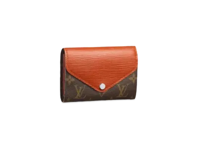 Louis Vuitton Marie-Lou Compact Wallet Monogram Epi "Piment"
