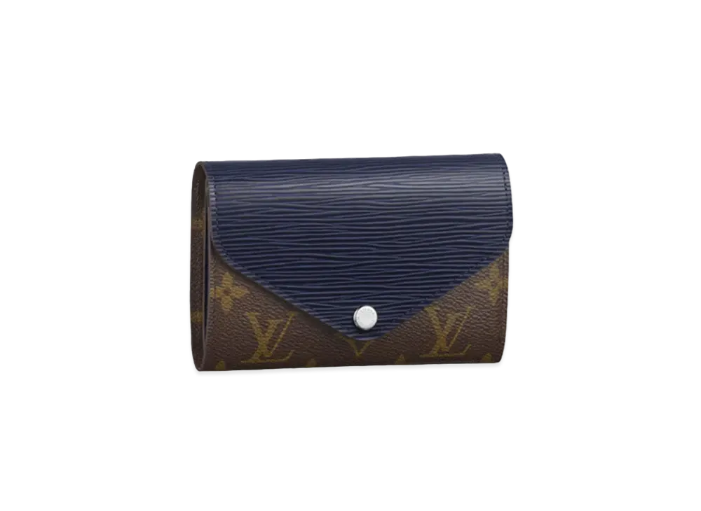 Louis Vuitton Marie-Lou Compact Wallet Monogram Epi "Indigo Blue"