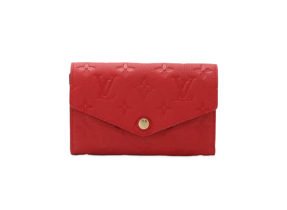 Louis Vuitton Curieux Compact Wallet Monogram Empreinte Leather "Orien"