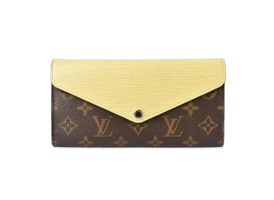 Louis Vuitton Marie-Lou Long Wallet Monogram "Jaune Pale"